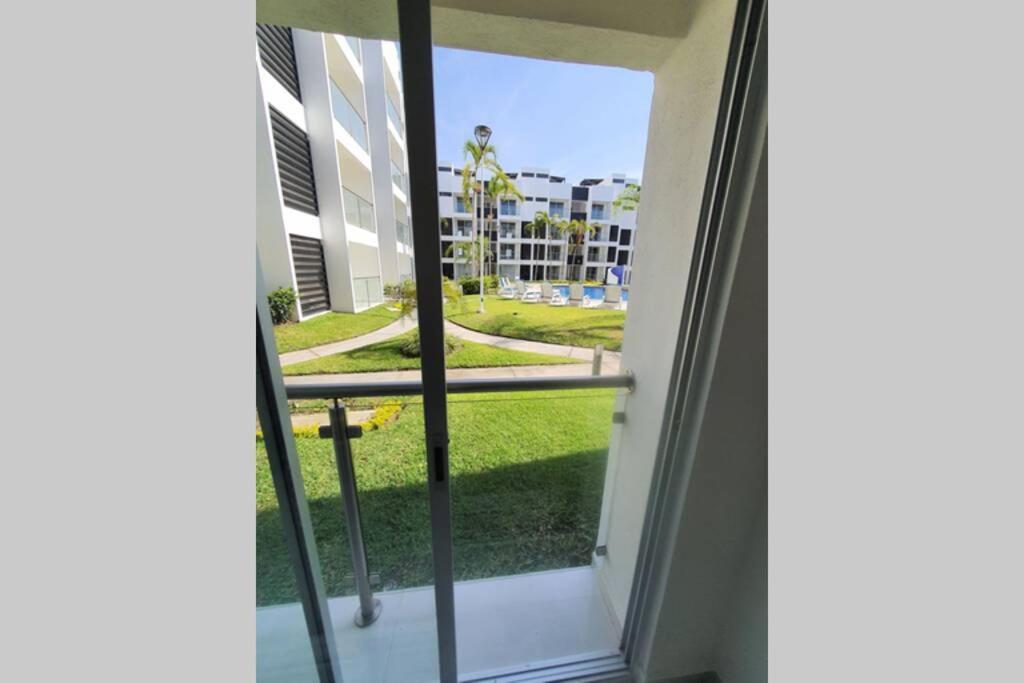 Departamento De Lujo En Manzanillo, Planta Baja Frente A La Alberca公寓 外观 照片