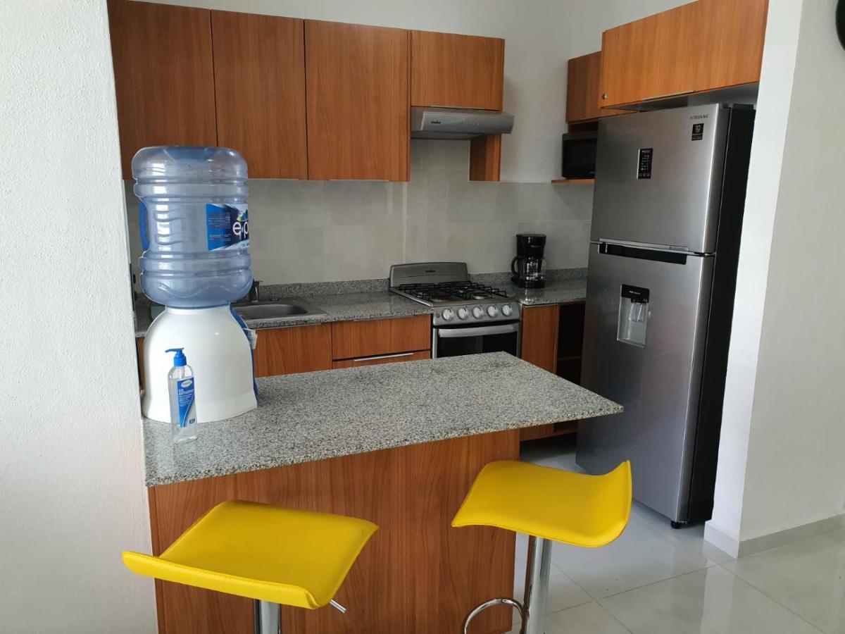 Departamento De Lujo En Manzanillo, Planta Baja Frente A La Alberca公寓 外观 照片