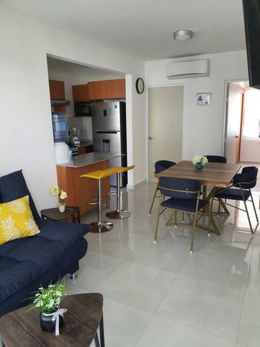 Departamento De Lujo En Manzanillo, Planta Baja Frente A La Alberca公寓 外观 照片