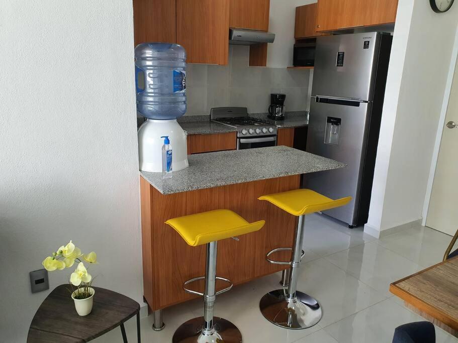Departamento De Lujo En Manzanillo, Planta Baja Frente A La Alberca公寓 外观 照片